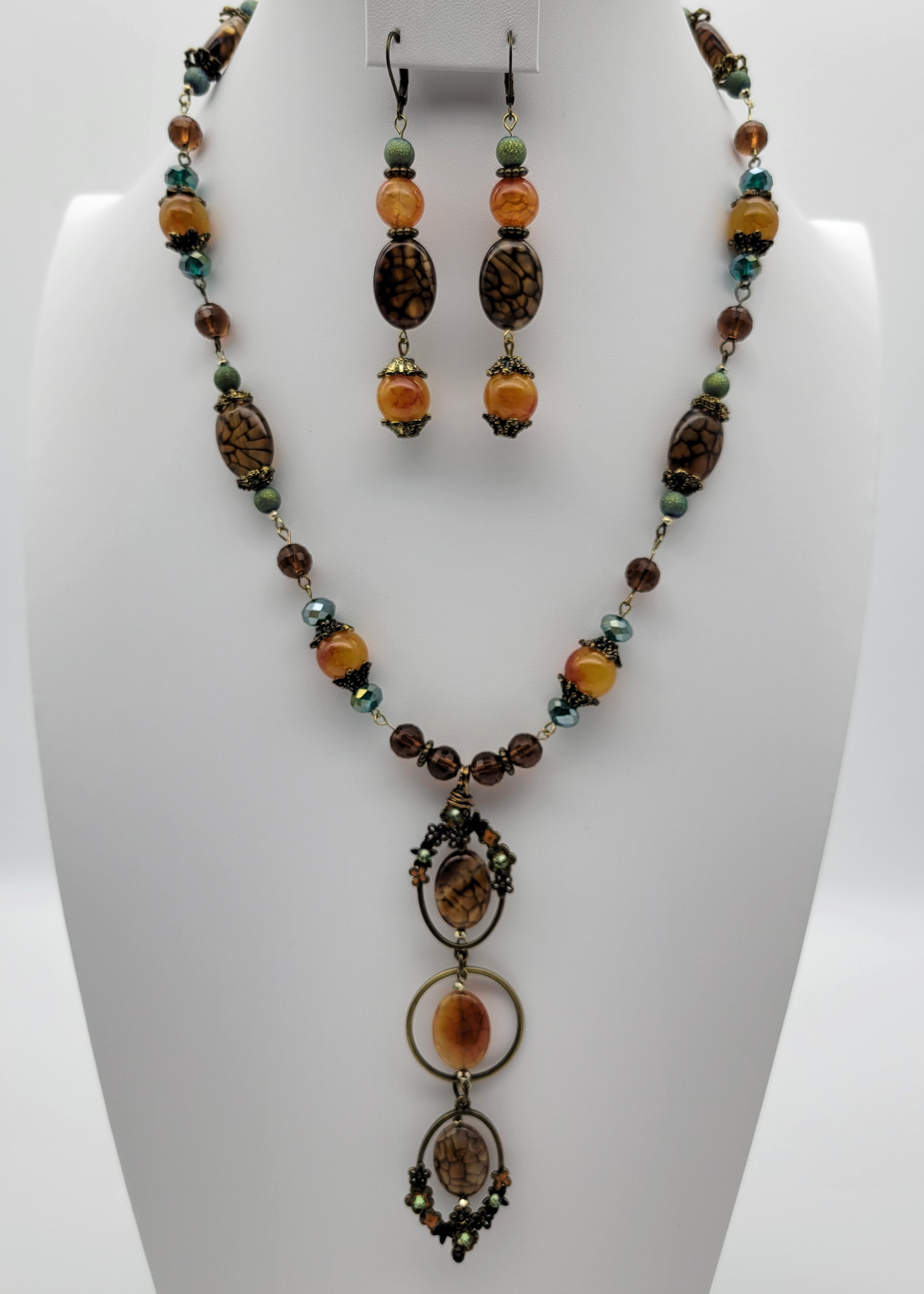Dragon Vein Agate Necklace